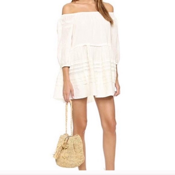 Free People Dresses & Skirts - Free People Candy Shop off the shoulder dress NWT